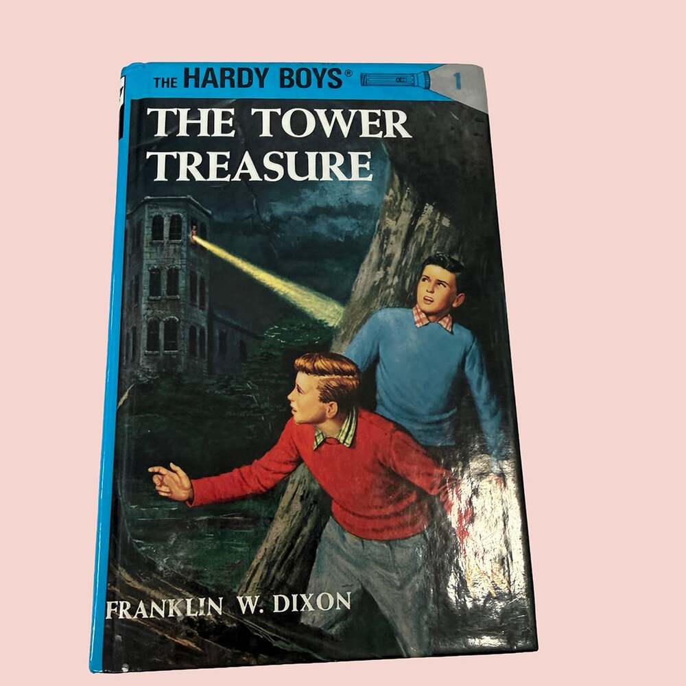 The Hardy Boys: The Tower Treasure (#1) by Franklin W. Dixon (Hardcover Edition)
